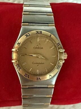 OMEGA Constellation quartz, two-tone Constellation
